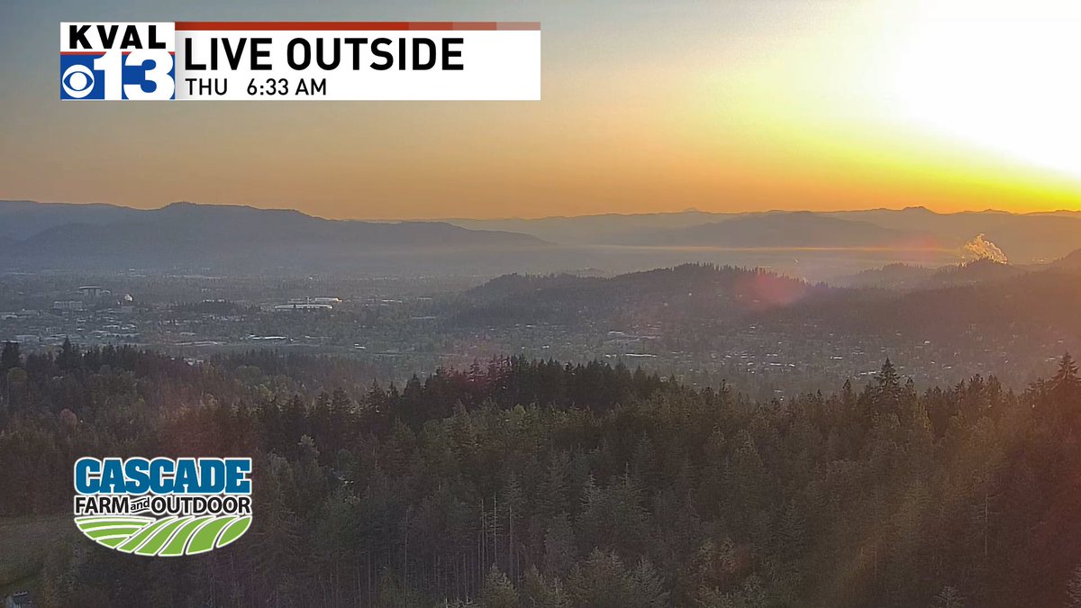 brianachaveztv's tweet image. Beautiful and clear start to the morning in Eugene. The potential for cooler temperatures after a warm up still in store as we start the weekend. #orwx #sworegon #spring