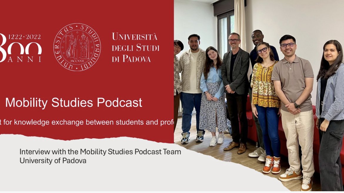 Today I had the great pleasure and honor of being interviewed by the Mobility Studies Podcast Team at University of Padua about my research in mobilities design. A creative communication platform to mediate between students and researchers #aaucreate #mobilities