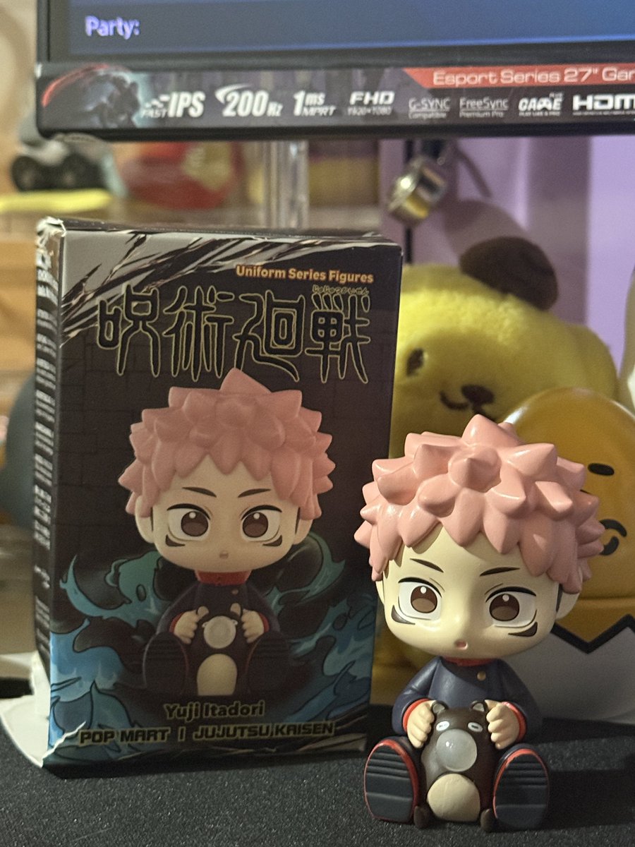 Jujutsu Kaisen Popmart

Have: Itadori Yuji and Zen'in Mai 
Want: Any of the other ones

Pm for offers. Located at Metro Manila. Can do meet ups and same day delivery via lalamove, grab, etc.

Help RT please

T. Gojo Toge Nobara Megumi Panda blind box anime trade sell