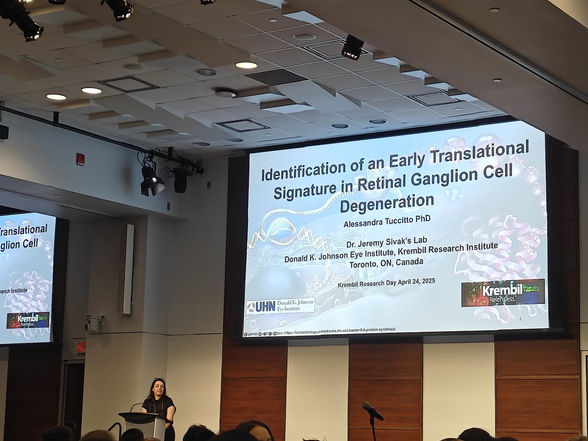 Sivak Lab (@sivaklab) on Twitter photo Our very own Alessandra is presenting her postdoctoral researcher project today <a href="/KBI_UHN/">Krembil Brain Institute</a> Research Day #KrembilResearchDay #KrembilResearchDay2025 Our very own Alessandra is presenting her postdoctoral researcher project today <a href="/KBI_UHN/">Krembil Brain Institute</a> Research Day #KrembilResearchDay #KrembilResearchDay2025