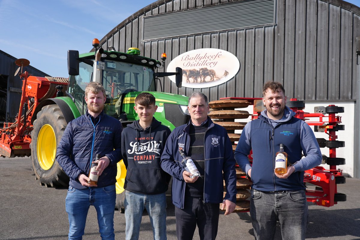 We take pride in our strong local partnerships – we grow the grain and Daltons Chancellors Mill’s take care of the agronomy for us.
Together, we make not only great crops but amazing spirits too🍀