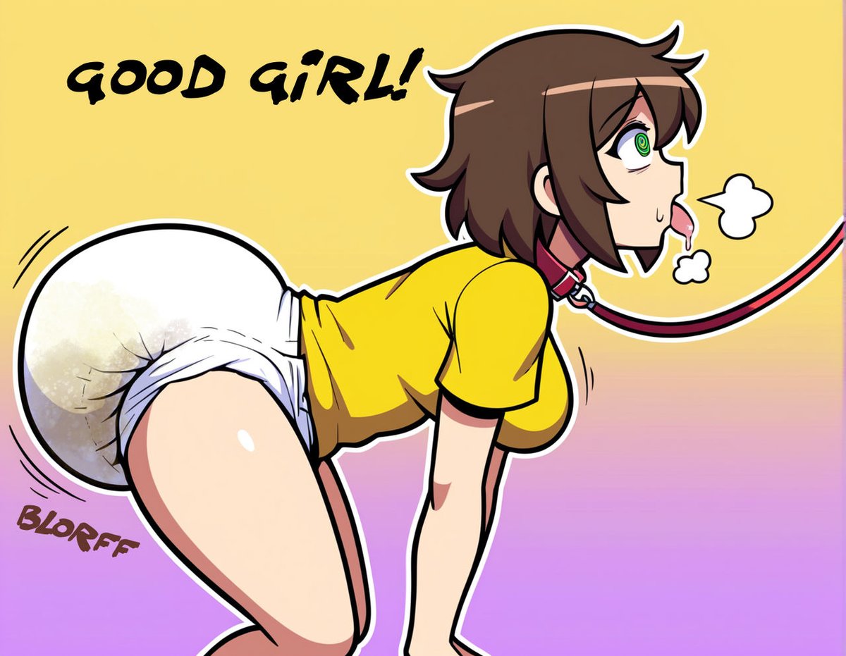 Good Girl #abdlgirl #petplay #diaperfetish #diapermessing