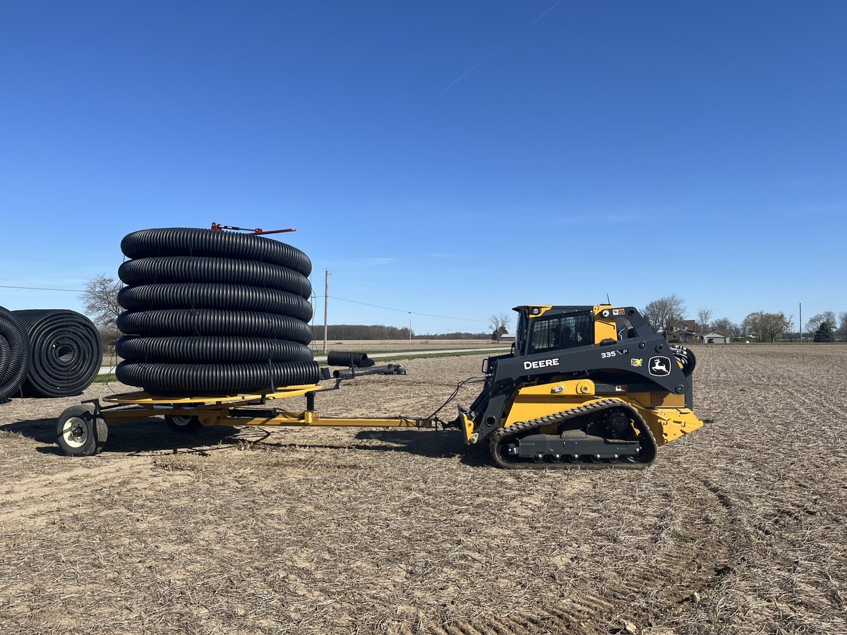 Thank you to Hoshock Excavating for the purchase of a new 335P compact track loader!