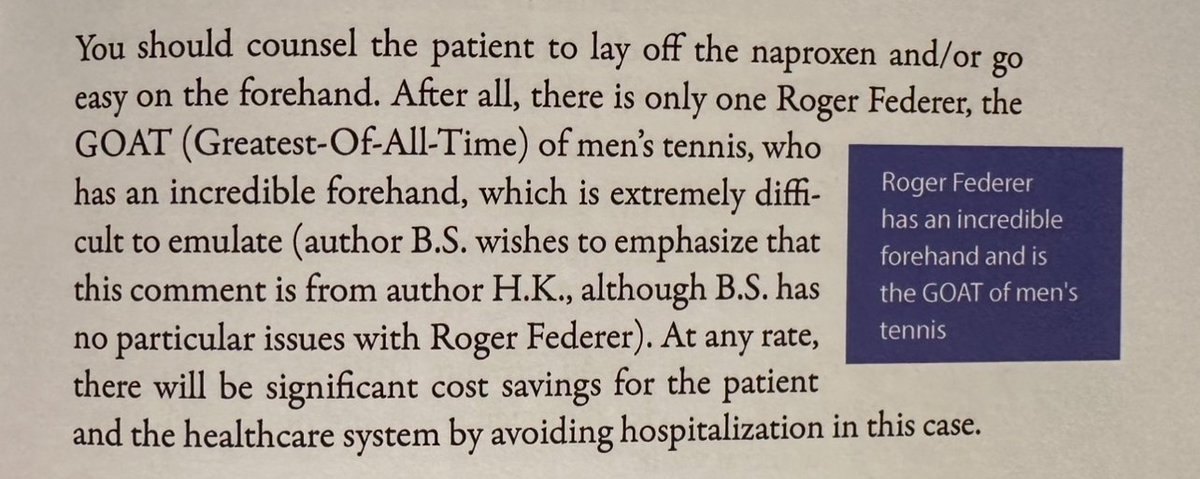 Hetal Karsan (@hkarsan) on Twitter photo Where else to know who's the GOAT of men's tennis? Of course, in <a href="/AmCollegeGastro/">ACG</a> Guide to the Guidelines, Vol 2. There's no debate: <a href="/rogerfederer/">Roger Federer</a> Author <a href="/BrennanSpiegel/">Brennan Spiegel, MD, MSHS</a> agrees. Full book here: amazon.com/Guide-Guidelin…. Trilogy completed with Vol 3 at end of year! <a href="/AmJGastro/">AJG - The American Journal of Gastroenterology</a> Where else to know who's the GOAT of men's tennis? Of course, in <a href="/AmCollegeGastro/">ACG</a> Guide to the Guidelines, Vol 2. There's no debate: <a href="/rogerfederer/">Roger Federer</a> Author <a href="/BrennanSpiegel/">Brennan Spiegel, MD, MSHS</a> agrees. Full book here: amazon.com/Guide-Guidelin…. Trilogy completed with Vol 3 at end of year! <a href="/AmJGastro/">AJG - The American Journal of Gastroenterology</a>