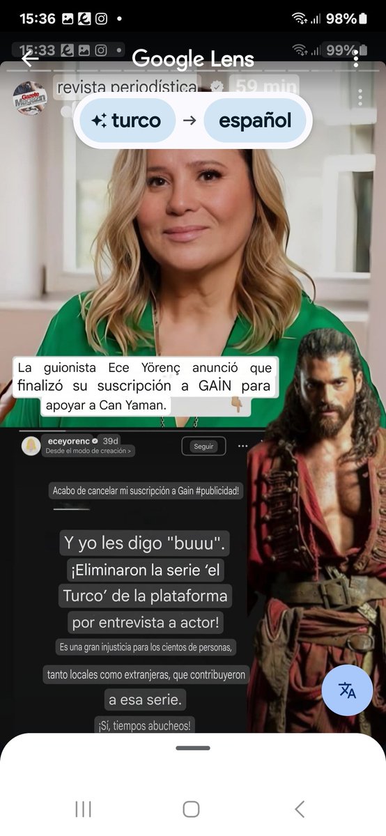 Y seguimos para el repocker .
Gaztemagazine ,una de sus socias accionistas Eylem Ipek , diario que hace 6 años , con Libido masacró a Can Yaman 
Hoy saca noticias de apoyo a  Can .
Ah señoras Ah 
Menos ver músculo y más analizar la mente y estrategia humana .
Todo es un juego 😎