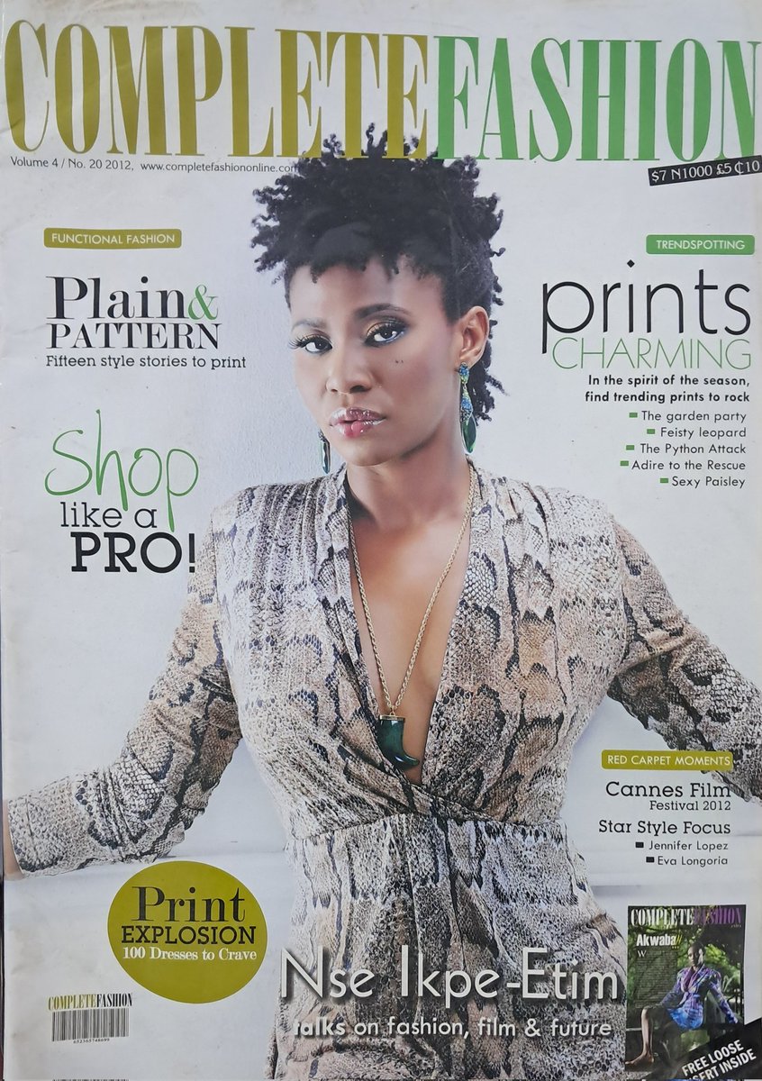 Solodee's tweet image. Sorting through old magazines and found these gems.
How do you toss out a cover with Nse Ikpe-Etim on it? You don’t.
Screen goddess.
#Throwback #NseIkpeEtim #ScreenGoddess #Nostalgia #AfricanCinema #VintageVibes