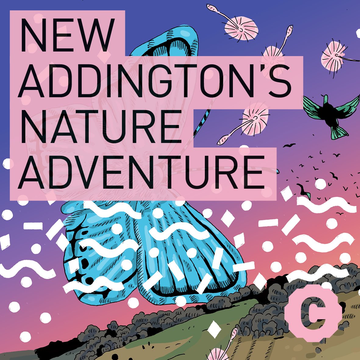 Into nature and art? There is a new interactive art project that launches on Saturday 10 May at New Addington nature reserve Hutchinson’s Bank, by artists David Blandy and Daniel Locke, as part of a national arts project called Nature Calling 🌸🌱🐑👉 croydonist.co.uk/nature-calling/