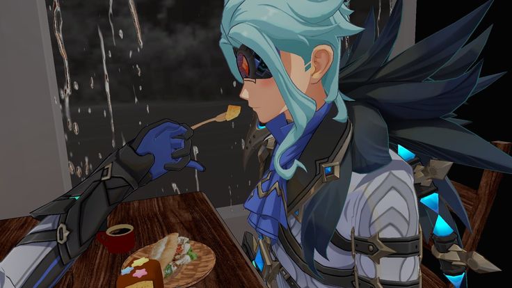 2nd_Harbinger's tweet image. Feeding Omega... Because he can't feed himself... Because he's dead...