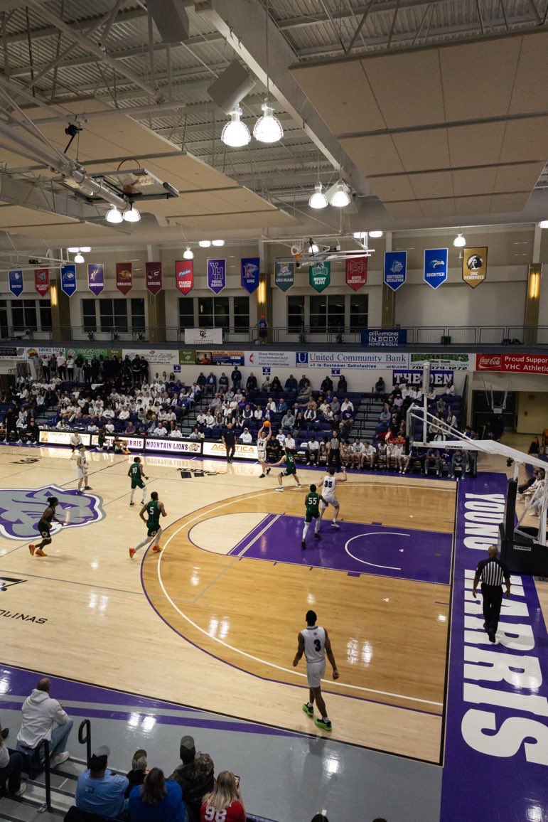 Khalil Shakir 🏀 (@coachkhalils) on Twitter photo D2 Facility of the Day:
Young Harris College, nestled in the North Georgia mountains, represents the best of <a href="/NCAADII/">NCAA Division II</a> as a proud member of the <a href="/ConfCarolinas/">Conference Carolinas</a> . YHC has a strong history of athletic achievement, impressive facilities, and a student-first approach to academics. D2 Facility of the Day:
Young Harris College, nestled in the North Georgia mountains, represents the best of <a href="/NCAADII/">NCAA Division II</a> as a proud member of the <a href="/ConfCarolinas/">Conference Carolinas</a> . YHC has a strong history of athletic achievement, impressive facilities, and a student-first approach to academics.