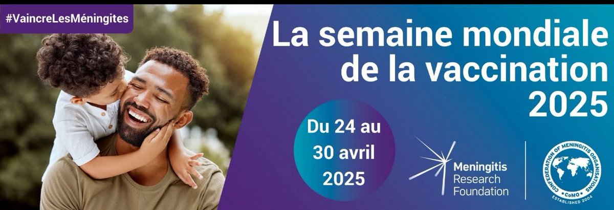 ➡️ protégez-vous ❗️#meningites Semaine mondiale de la vaccination