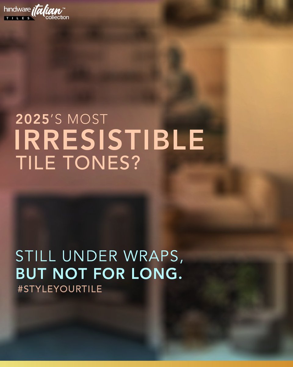 hindware_tiles's tweet image. Psst... the tile trends of 2025 are getting a bold new twist.

We’re unwrapping something truly stunning soon - but you’ll have to wait just a little longer.

#HindwareItalianCollection #TileTrendAlert #InteriorGoals #TileStyle2025 #HomeInspo #ComingSoon