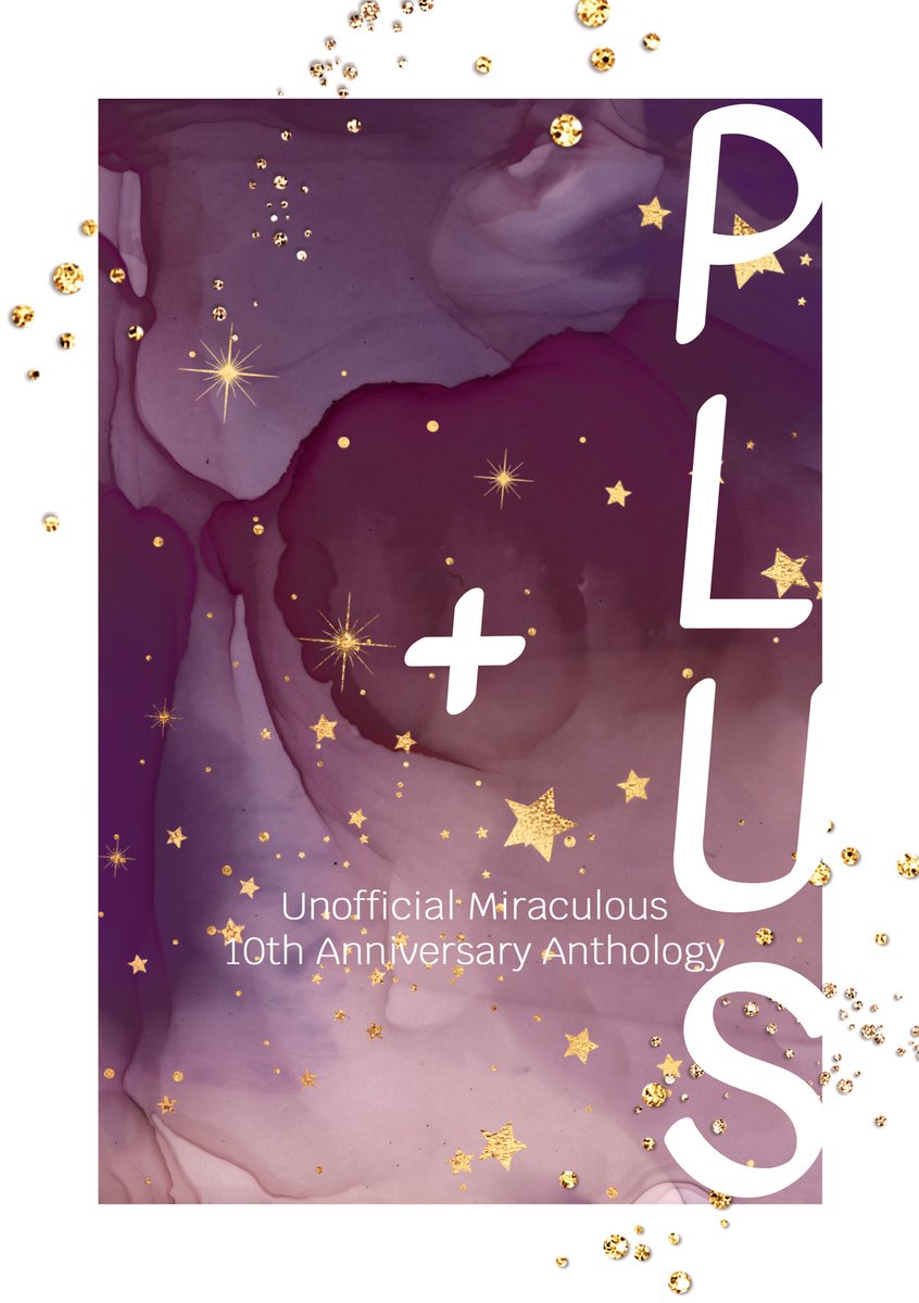 アンソロ『PLUS+』の表紙です！
This is the cover for the anthology, PLUS+!
 #てんとう虫と黒猫 #mlb_10ten