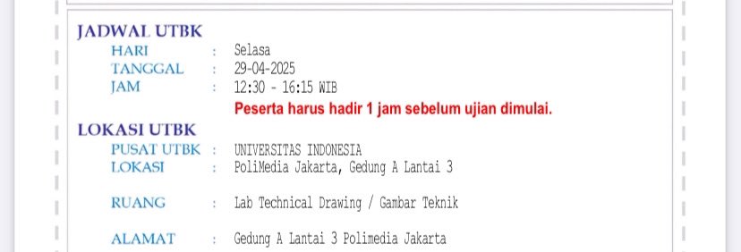 disini kalo ada yang utbk/snbt di ui gedung polimedia jakarta gedung a lantai 3 lab technical drawing sesi 2 tanggal 29 plis kindly rep yaa mau cari temen🤍