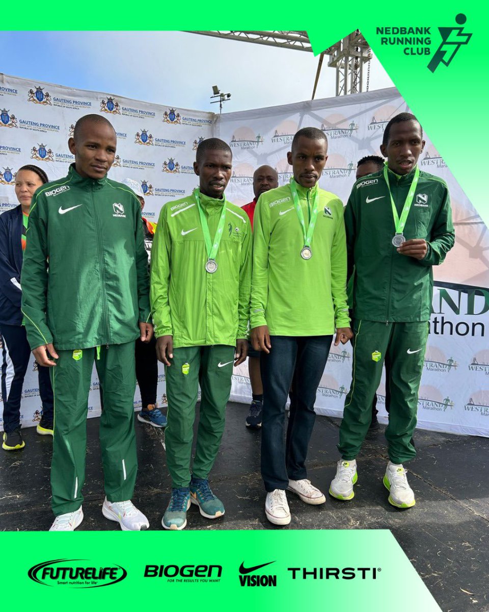 The Nedbank Running Club delivered a set of solid performances this past weekend. Runners really shined with top podium spots, clean podium sweeps in some races, while showcasing the Green Team’s strong veteran team.

nedbankrunningclub.co.za/News/DisplayNe…