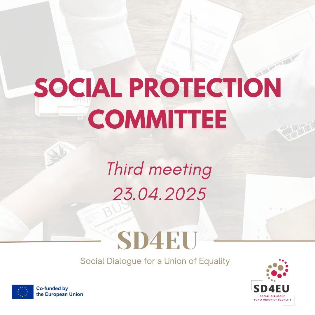 🌍 Wrapping up the third and final Social Protection Committee meeting for #SD4EU!

We’ve tackled disparities in access to social protection caused by career fragmentation, lower earnings, and caregiving burdens. 💼👩‍👧‍👦💸

📌 Recommendations are in progress!

#socialdialogue
