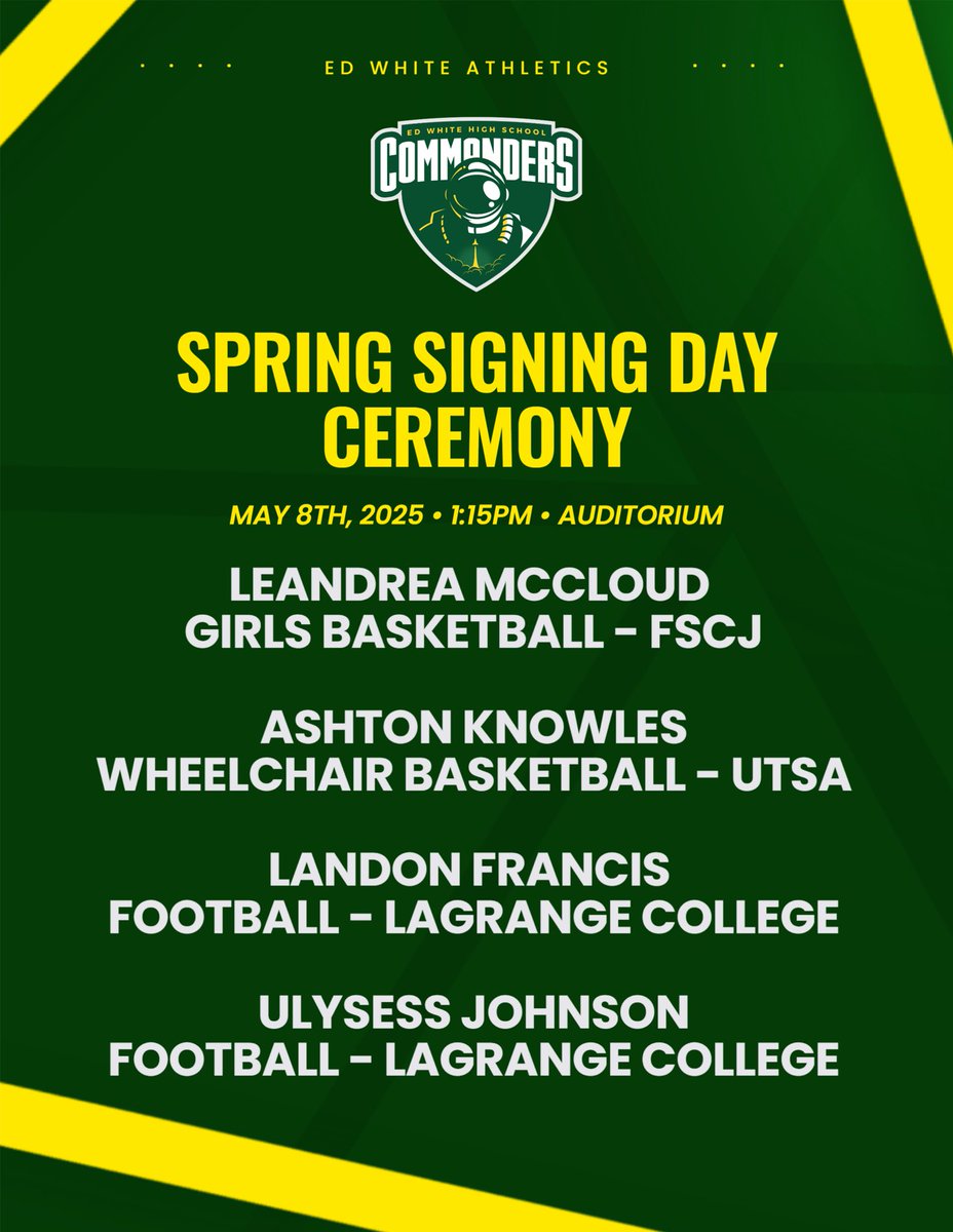 Ed White Athletics tweet media