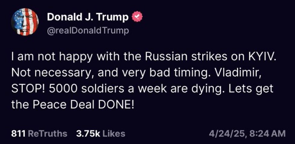Donald Trump is a fucking incompetent clown and Putin is walking all over him.