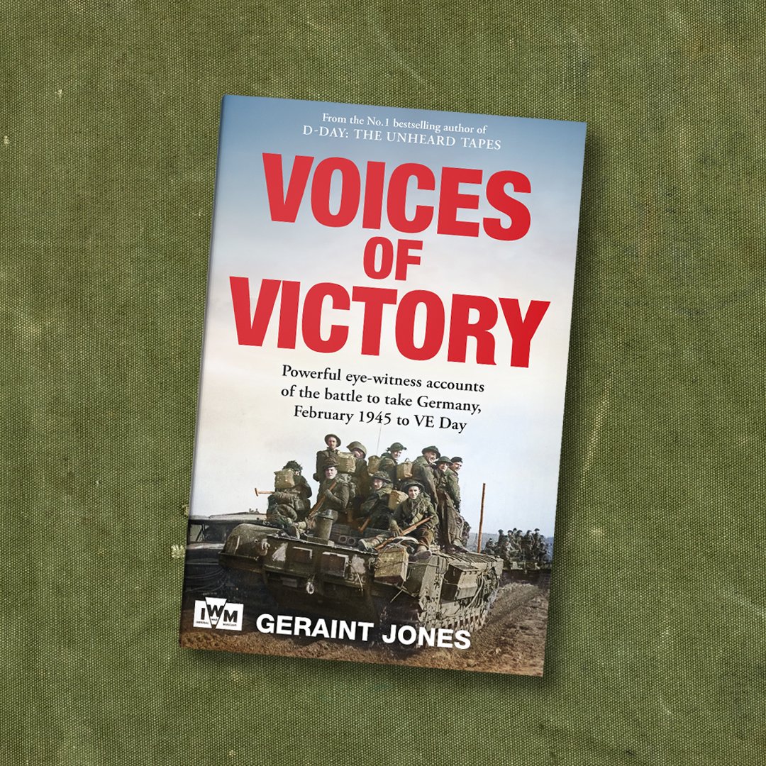 TheSohoAgencyUK's tweet image. VOICES OF VICTORY by Geraint Jones is out in the world today! 📚 @grjbooks
✨ 'Enthralling and enlightening . . . A wonderful look into the personal experiences, that heart and soul, of the fighting soldier towards the end of the Second World War' @JohnNicholRAF