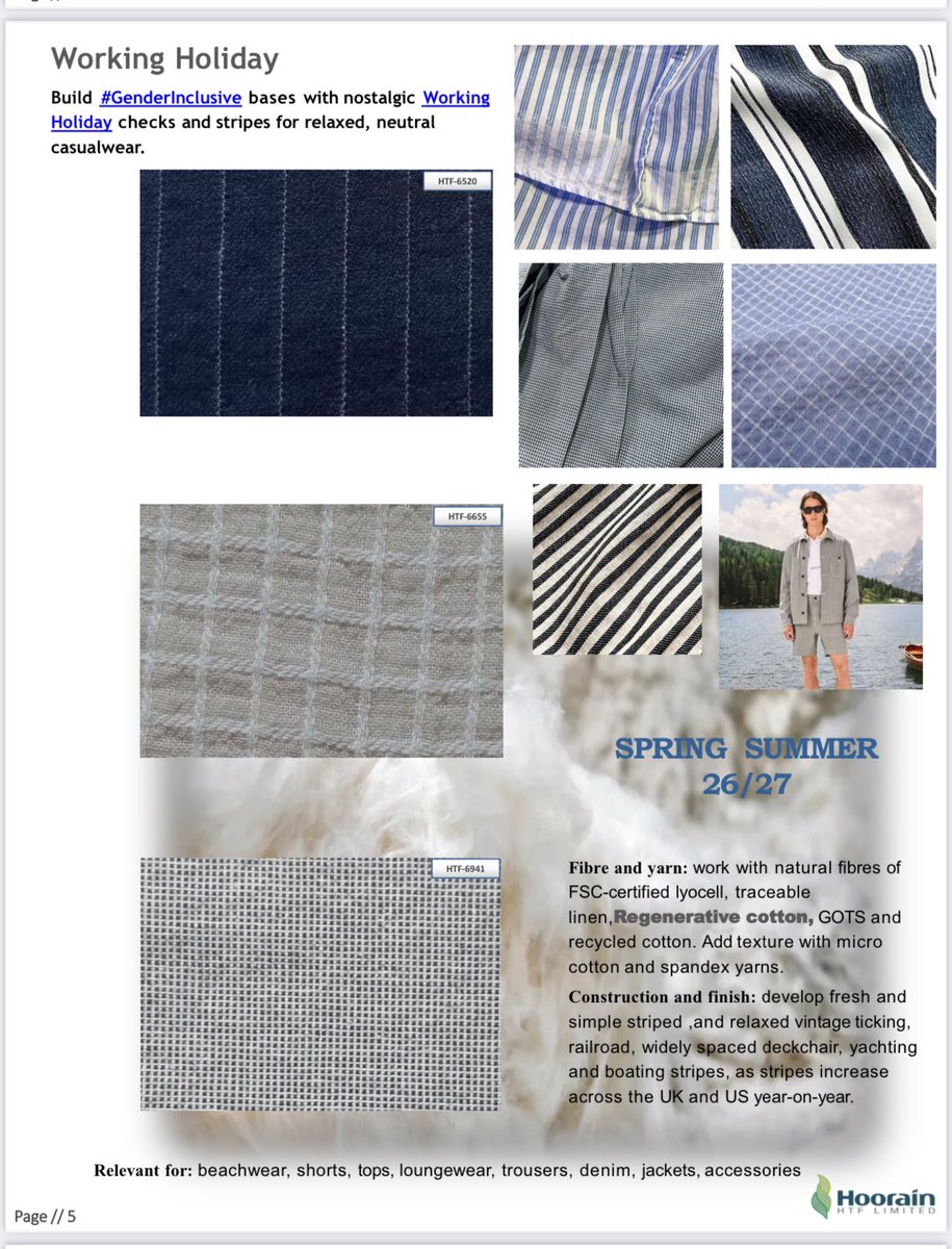 a_hakim200's tweet image. SPRING SUMMER 26/27

Fibre and Yarn: work with #natural fibres of FSC-certified lyocell, traceable linen, Regen Cotton etc 

#modelbook #ss26 #springsummer26 #woven #soliddyed #printed #yarndyed #pfd #hoorain #teamhakim #abdulhakim #bgmea #btma #bgea #Bangladesh #textile #apparel