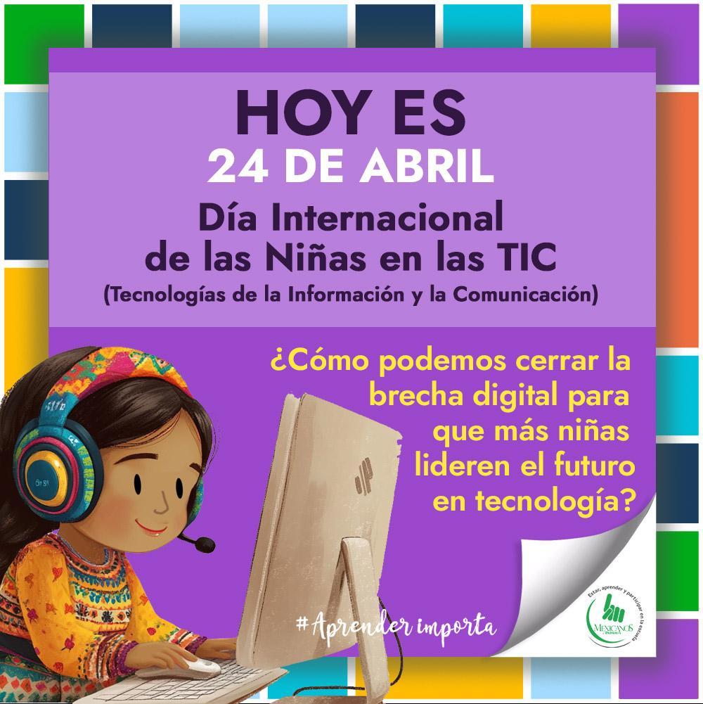 Mexicanos1o's tweet photo. #AprenderImporta
En México, solo el 20% de los estudiantes en carreras relacionadas con TIC son mujeres. Es momento de inspirar a más niñas a participar en este sector clave https://t.co/d6N3LRlekC
