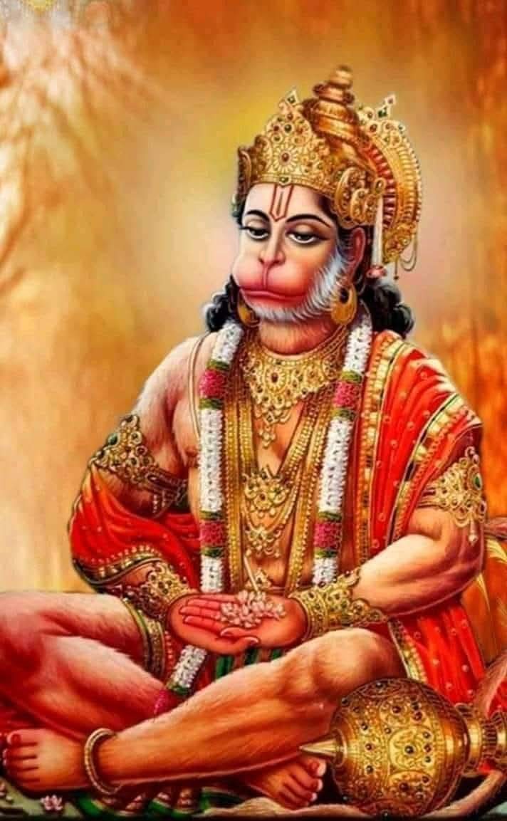 लंकाधिप की आज्ञा से 
हथियार लिए राक्षस धाय़े 
जाकर कपि पर तुरत एक
ही बार अस्त्र बरसाये ,
जय बजरंगबली