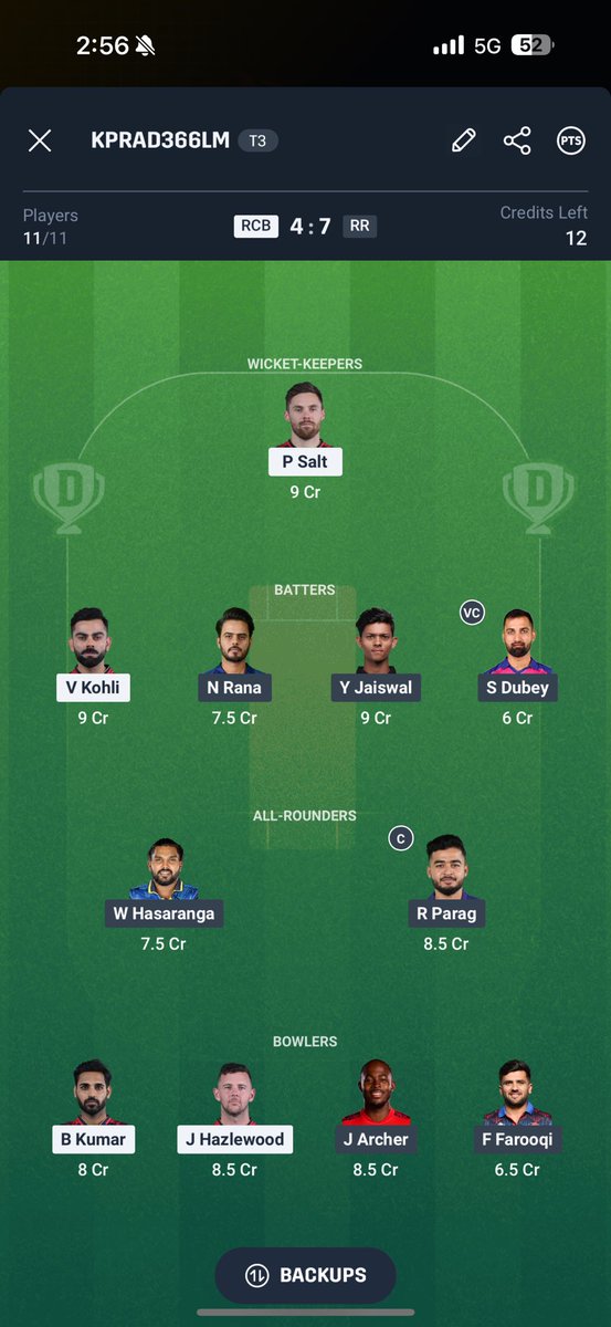masta_11's tweet photo. TELEGRAM : https://t.co/qL4rp55c9h

MY FINAL SL 

DUBEY TO SCORE 50 https://t.co/amkmYMkrbY