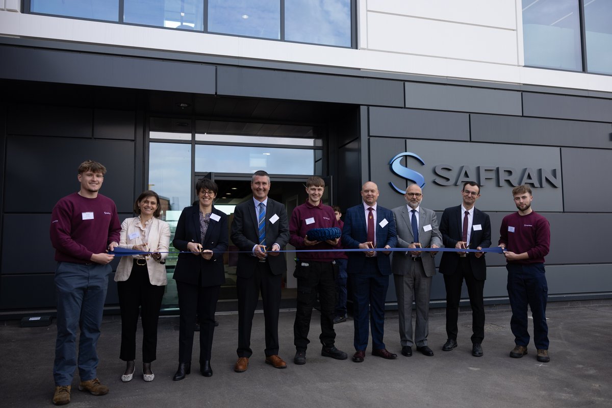 [#PressRelease] <a href="/SAFRAN/">Safran</a> Landing Systems opens new engineering and support facilities in Gloucester, UK.

Three-phase investment project, reduced carbon footprint, modern working environments... Read the press release for full details!

🌐 ow.ly/g2WS50VH4vz