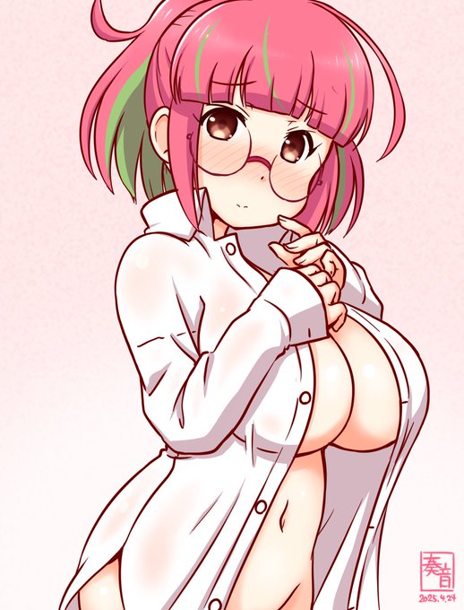 「えっと……これって、そういう意味ととってよろしいのでしょうか!?」

#艦これ版真剣お絵描き60分一本勝負_20250424
#梅 