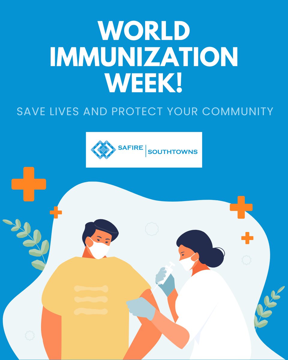 It's World Immunization Week! 🌍💉 Vaccines save lives and protect communities. Stay up-to-date with your shots to keep yourself and others safe. Together, we can create a healthier world! 

#WorldImmunizationWeek #VaccinesWork #BuffaloCommunity #SeniorHealth #HealthTips