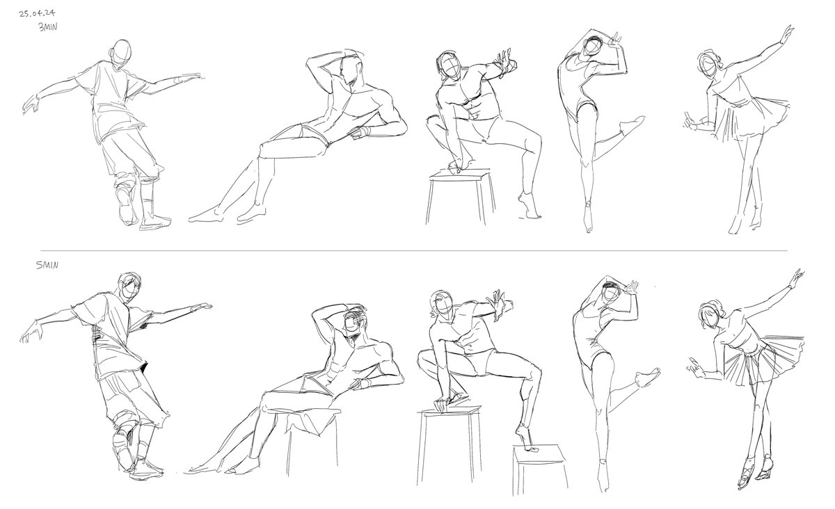 kock_study's tweet image. 펜을 바꿔야겠어
오늘의 크로키 3분/5분