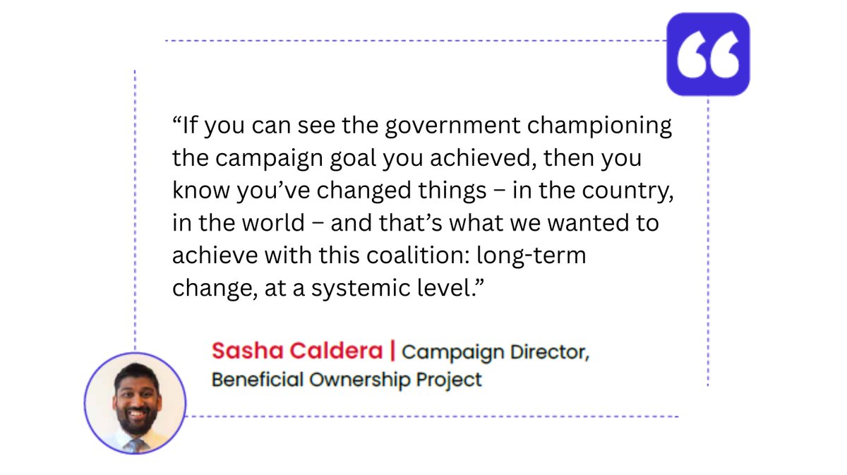 Read about #Canada's <a href="/endsnowwashing/">endsnowwashing</a> Coalition successes in securing legislative change on #BeneficialOwnership #transparency, and how campaigners in other countries can learn from this.

openownership.org/en/blog/campai…
<a href="/PwypCanada/">PWYP-Canada</a> <a href="/transparencycan/">Transparency International Canada</a> <a href="/FairTaxCanada/">Canadians for Tax Fairness</a>