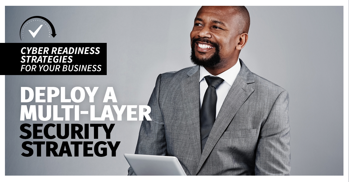 NSRIT's tweet image. Businesses must plan, prepare and defend against every threat, cybercriminals only need to find a single weakness or hole in your defenses.. To learn more, click here ow.ly/5LxG50Vlp6F

#multilayersecurity #MLS #cyberreadinessplan #cyberreadiness #security