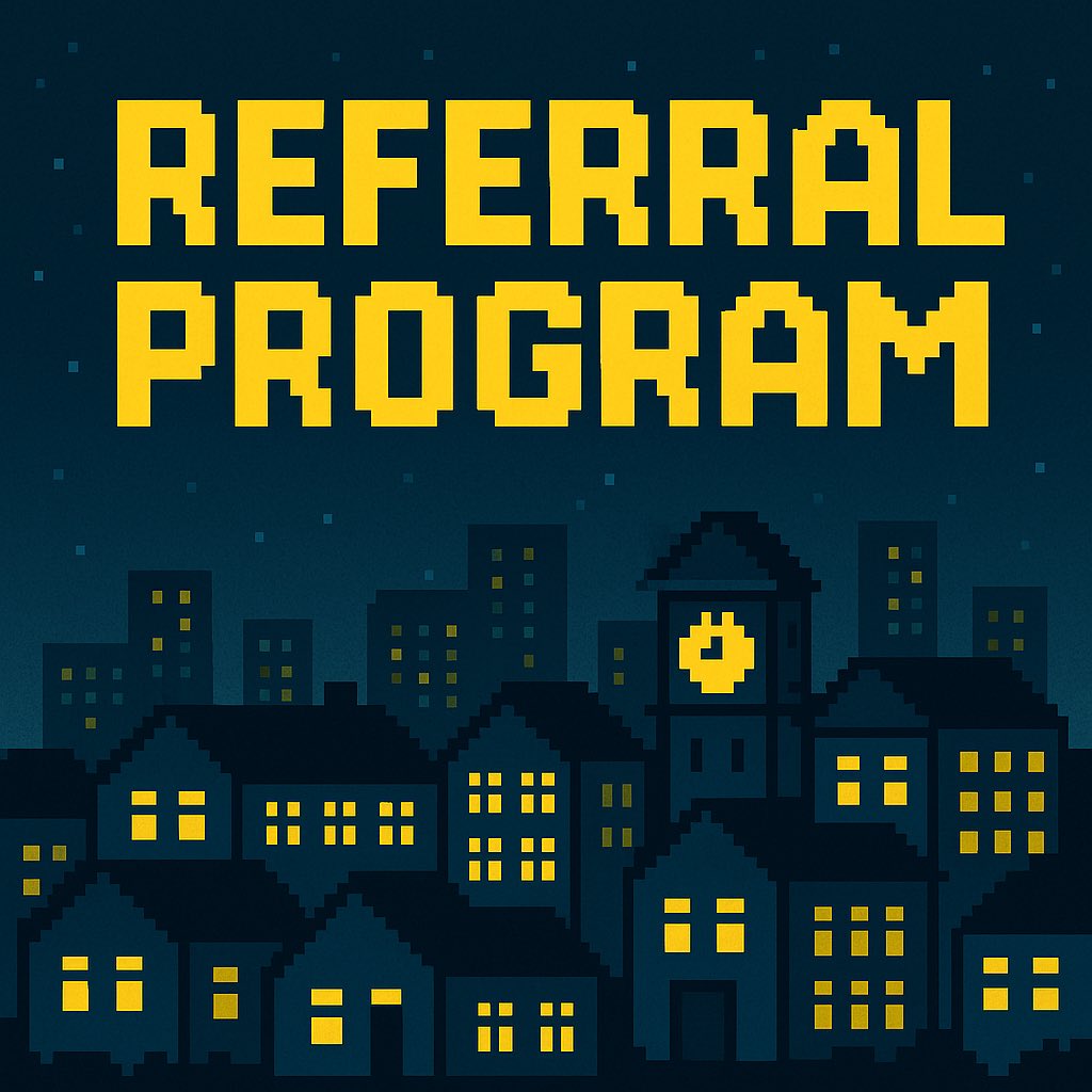 stonich_eth's tweet image. 1/5
🎉 Referral program launched today! Join my Towns and earn bonuses for every new player. Just join my town and share the link! 🚀
#TownsProtocol #ReferralProgram
$TOWNS