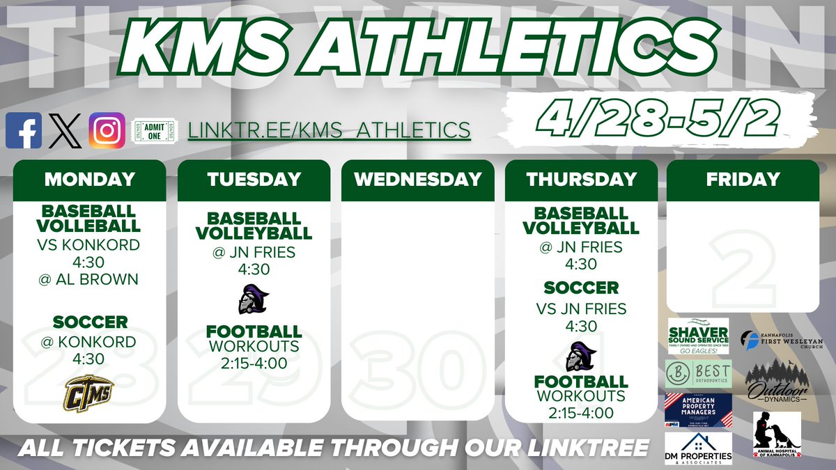 Kannapolis Middle Athletics (@kms_athletics) on Twitter photo 