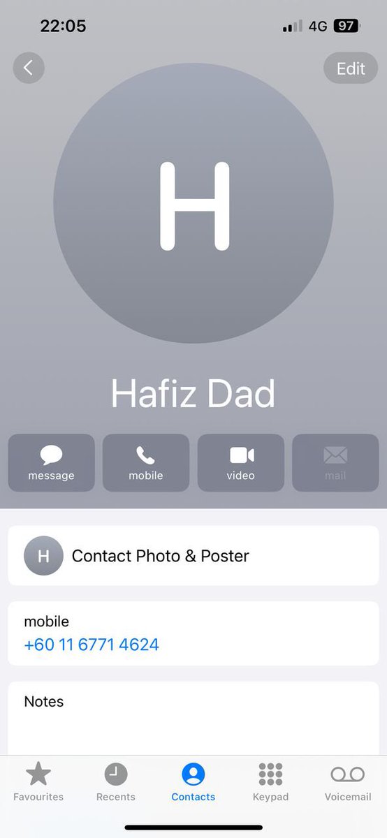 uronicha's tweet photo. Dan ini katanya nomor ayahnya si hafiz scammer ini, temen gue dikasih nomor ini keknya buat naikin rasa yakin klo si hafiz ini gk bakal tipu2 https://t.co/jj2hJuXlYU
