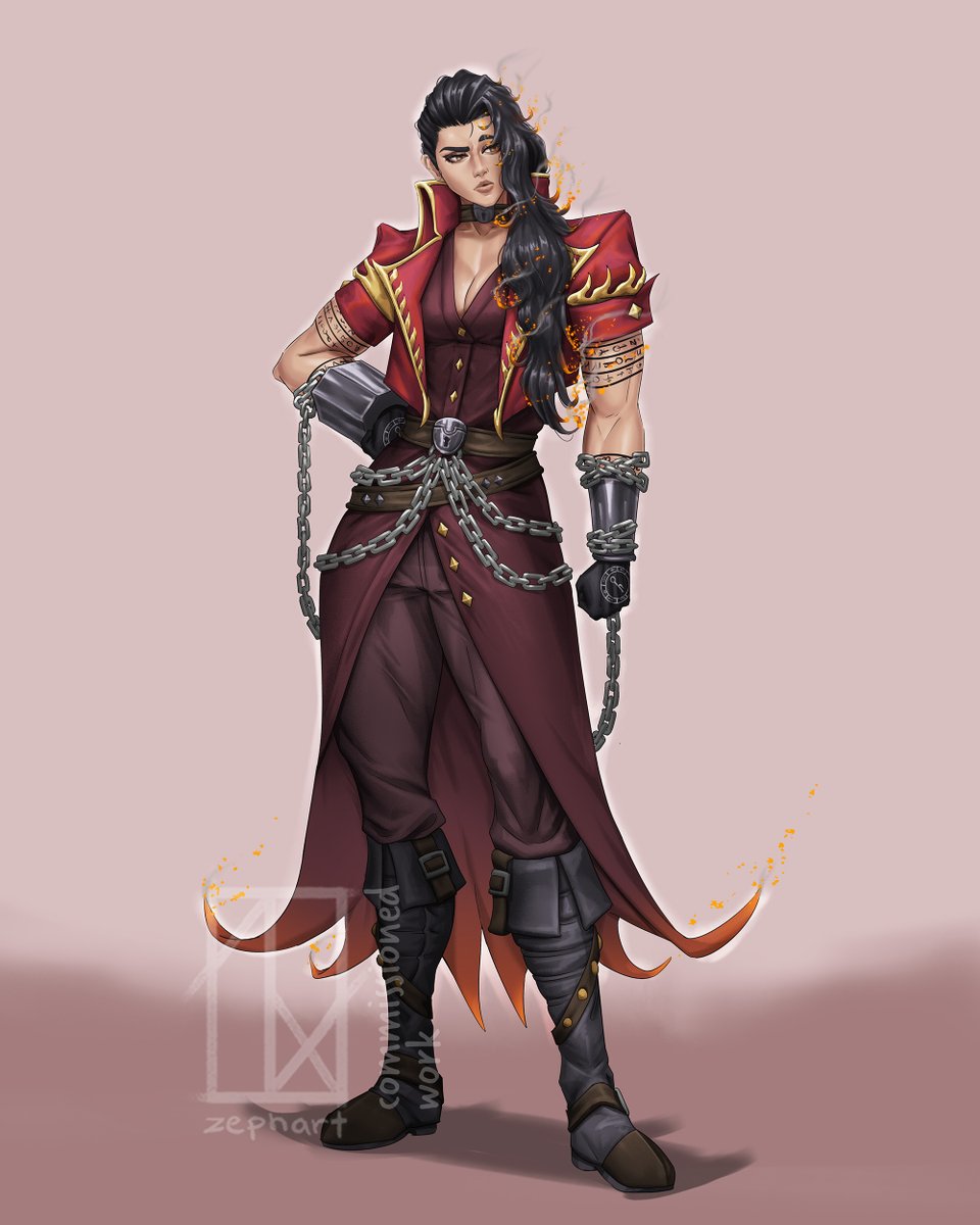 Ruvalyne Stoker of the Bright Order. Wielder of Aqshy, the Elemental Wind of Fire. First of many Warhammer wizardly comms!