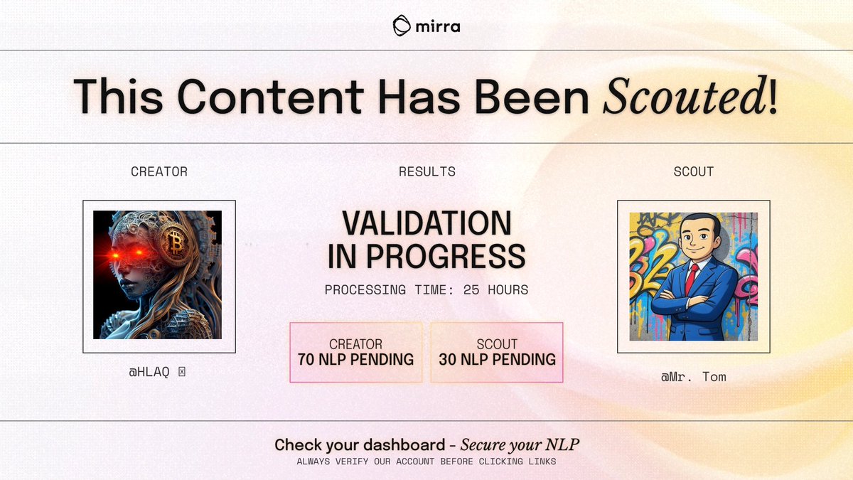 Anh em nên vào sớm dự án Mirra <a href="/MirraTerminal/">Mirra</a> nhé!
Kaito v2 vibes mạnh, AI x Blockchain cực chất, còn có hệ thống Trials siêu cuốn.
🔥 Đã cày là phải cày tới bến!
👉 mirraai.xyz/?ref=BBNg63133…

#Airdrop #Web3 #AI #Crypto