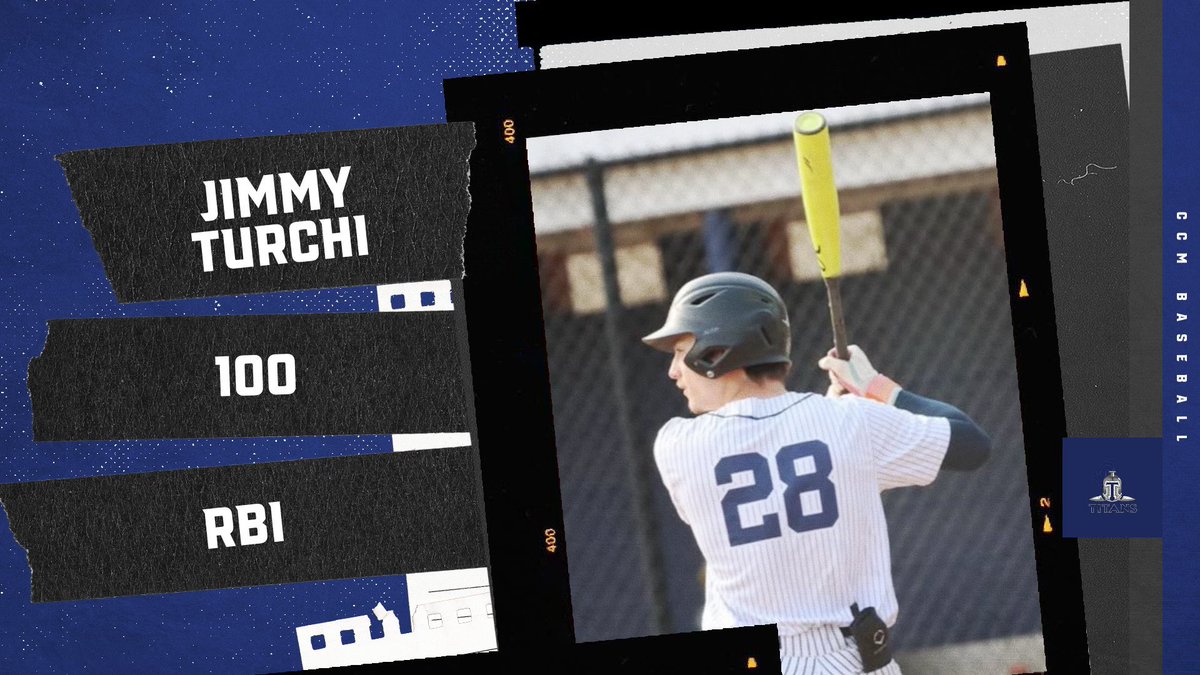 Congrats to <a href="/james_turchi/">Jimmy.CCM</a> on his 100th career RBI! Jimmy has also tied Ray Mikell for 2nd place for most RBI’s in a season with 63. Ray was part of the 1985 team who finished 3rd in the CWS. Jimmy is currently top 10 in RBI’s in the nation for the season. Keep it rolling Jimmy!