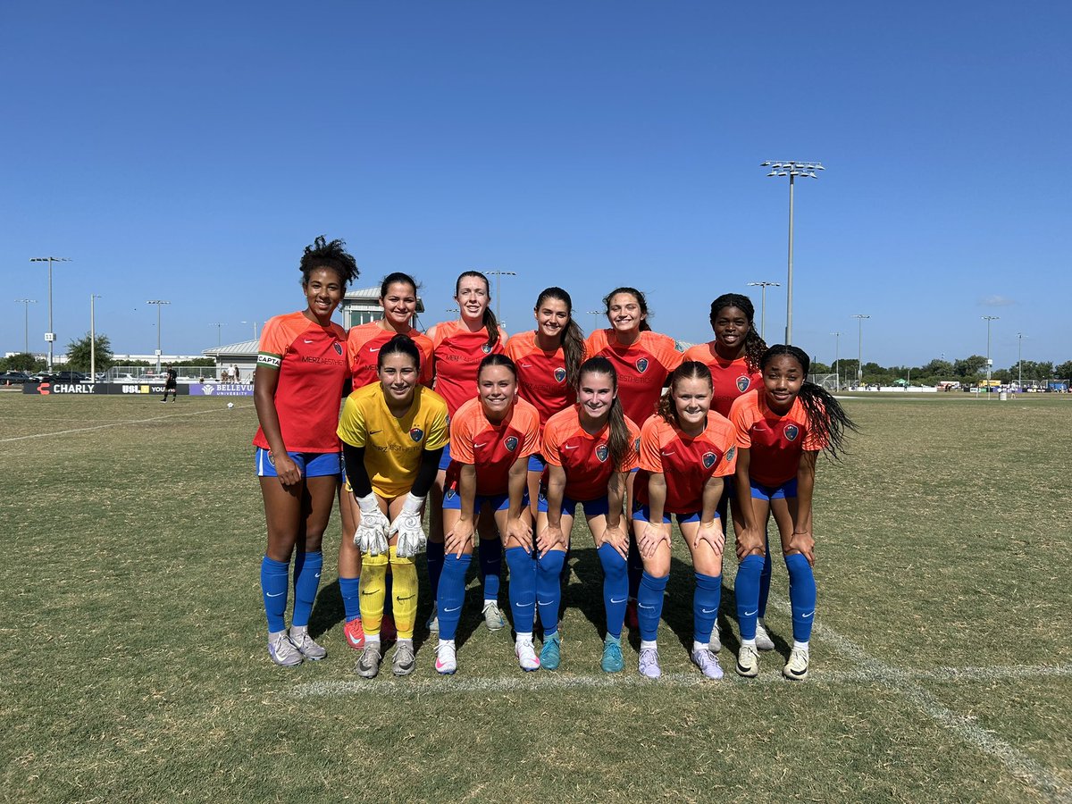 U20 USL Pathway Classic - Starting XI vs. AC Connecticut. Let’s go, Courage!