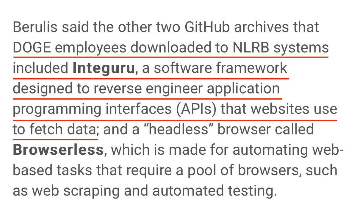 Whether we like it or not, DOGE is using Integuru