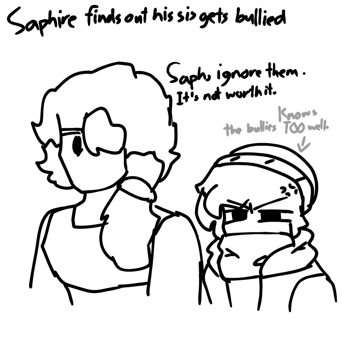 AxelYapsAlotl's tweet photo. The time Saphire snapped for the first time and realized his free speech:
#ocs #occomics https://t.co/HBQjLEoI5e