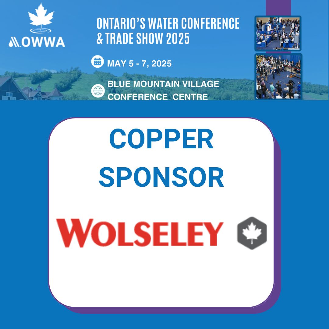 Huge thanks to our Copper Sponsors for supporting #OWWA25!💧

Your contributions help drive innovation, collaboration &amp; progress in the water sector. Here's to shaping the future of water—together!

#Sponsorship #WaterIndustry