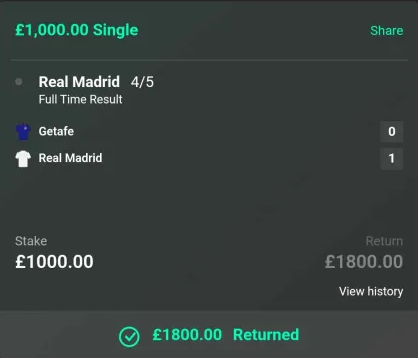 KarmaXIX_'s tweet photo. Hala MADRID
#RealMadrid #winningbet https://t.co/rpDViWXFuF