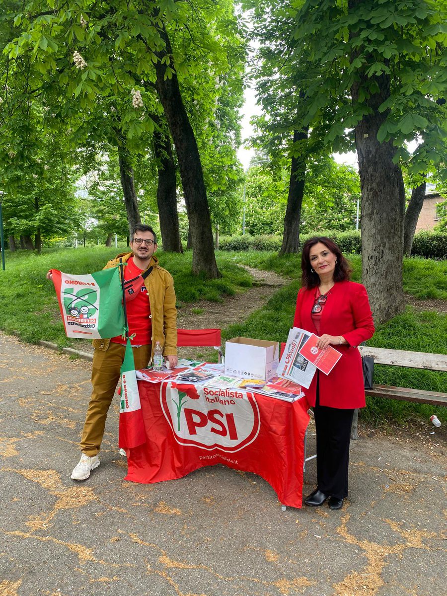Anche oggi presso i giardini Margherita prosegue l’iniziativa del <a href="/PsiBologna/">PSI Bologna</a> a sostegno dei referendum del 8 e 9 giugno.
Anche la nostra segreteria <a href="/MichiBarattini/">Michela Barattini</a> presente 
Instancabile il compagno 
<a href="/Sica92Luigi/">Luigi Sica</a> .
#Referendum2025