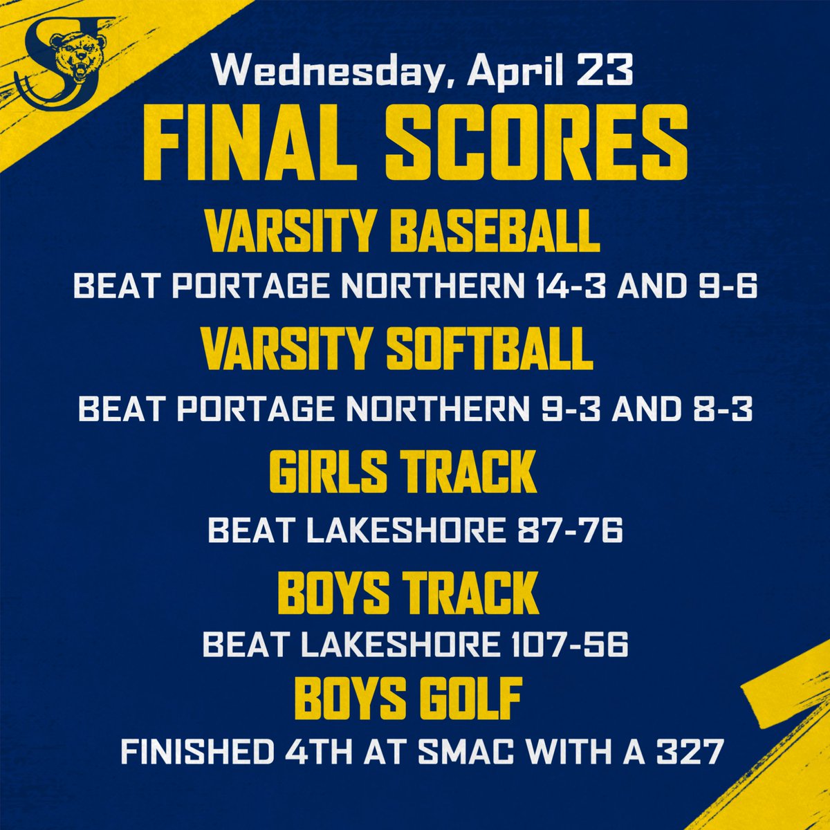 SJ Athletics (@sjbearssports) on Twitter photo 