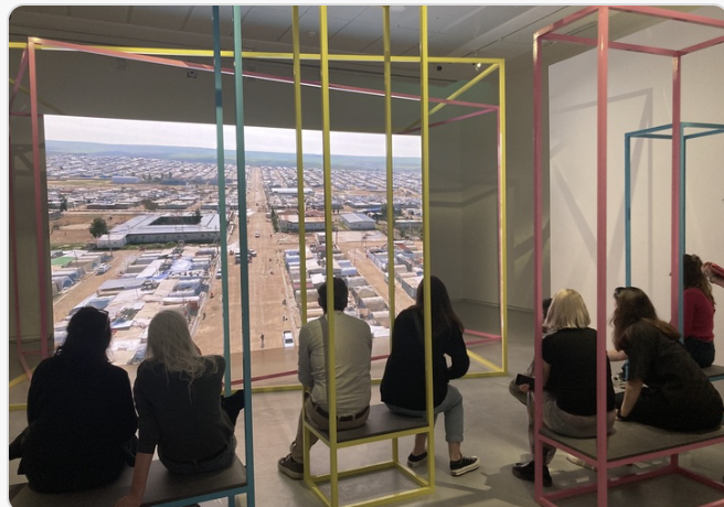 artpoint_xyz's tweet image. This week, we went to see the 'Le Monde Selon l'IA' (The World Through AI) exhibition at Jeu de Paume here in Paris with some of our clients and prospects.
So special to see the work of @sashastiles & @LindaDouniaR in this incredible institution!