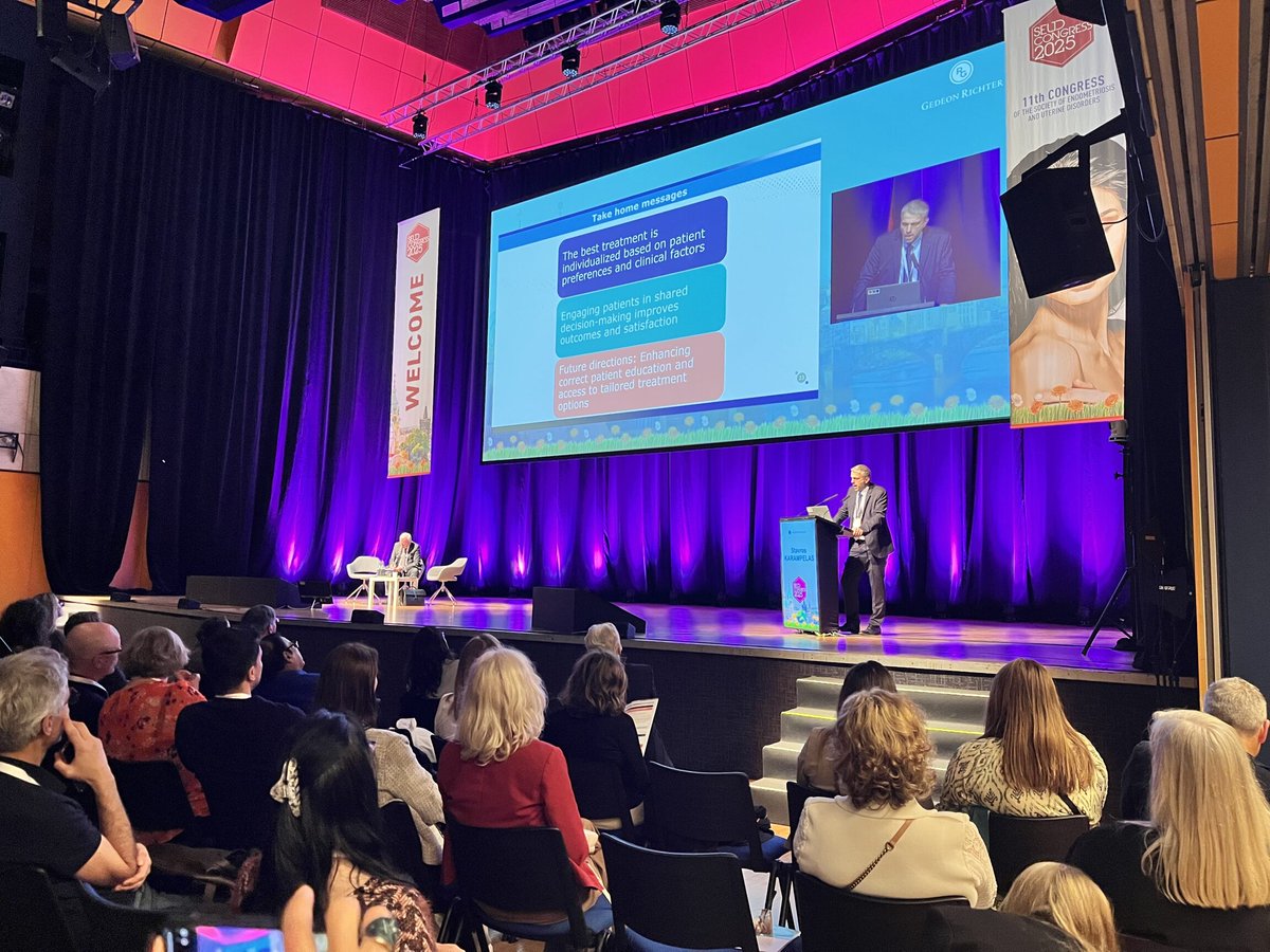 💉 Another amazing symposium in Plenary Room A with Gedeon Richter on Modern Endometriosis Treatment

#SEUD2025 #Infertility #ART #Endometriosis #Adenomyosis #IVF #Gynecology