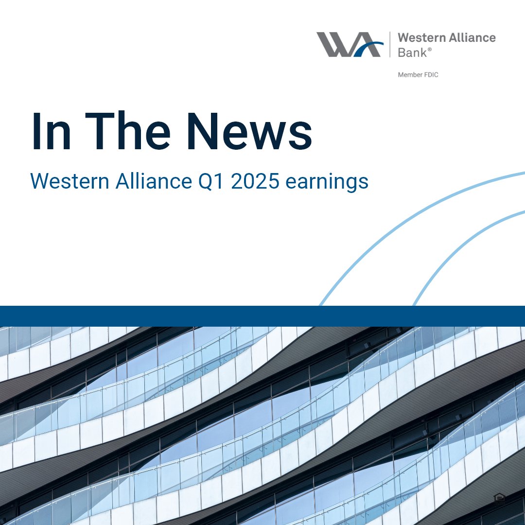 Western Alliance Bank tweet media