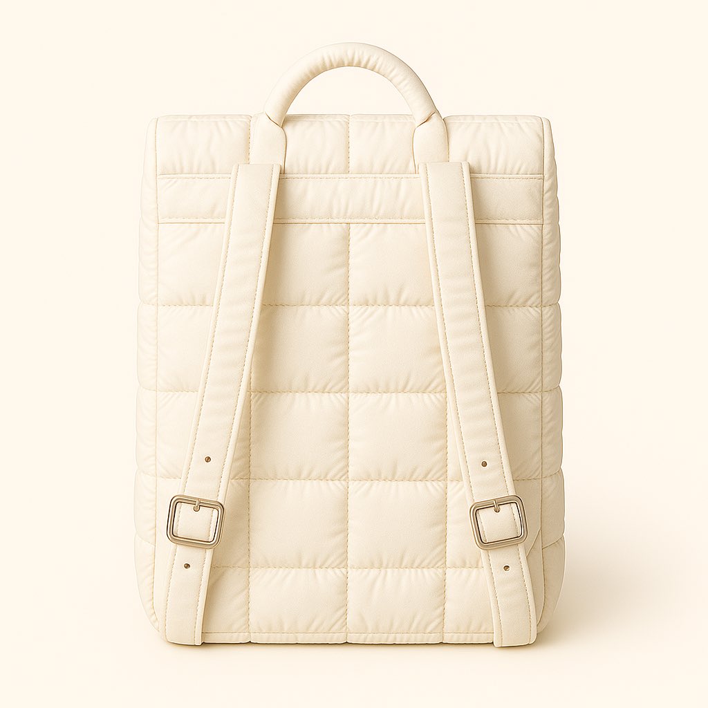 itsjmejme's tweet photo. Off White Puffer Backpack by Anatra Clothing https://t.co/EOCbKemKQo