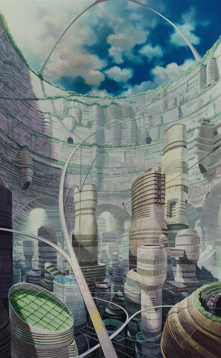 FedeItaliano76's tweet image. 'On Your Mark' (1995) directed by Hayao Miyazaki/Studio Ghibli, art director: Youji Takeshige